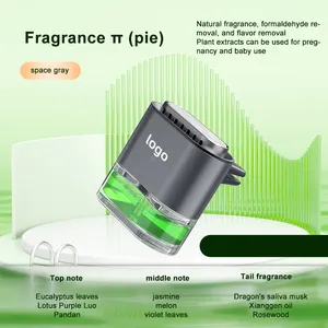 ร้อนขายGrandyรถAir Ventคลิปน้ําหอมUniversalอลูมิเนียมหรูหรารถVent Air Refillable Freshener