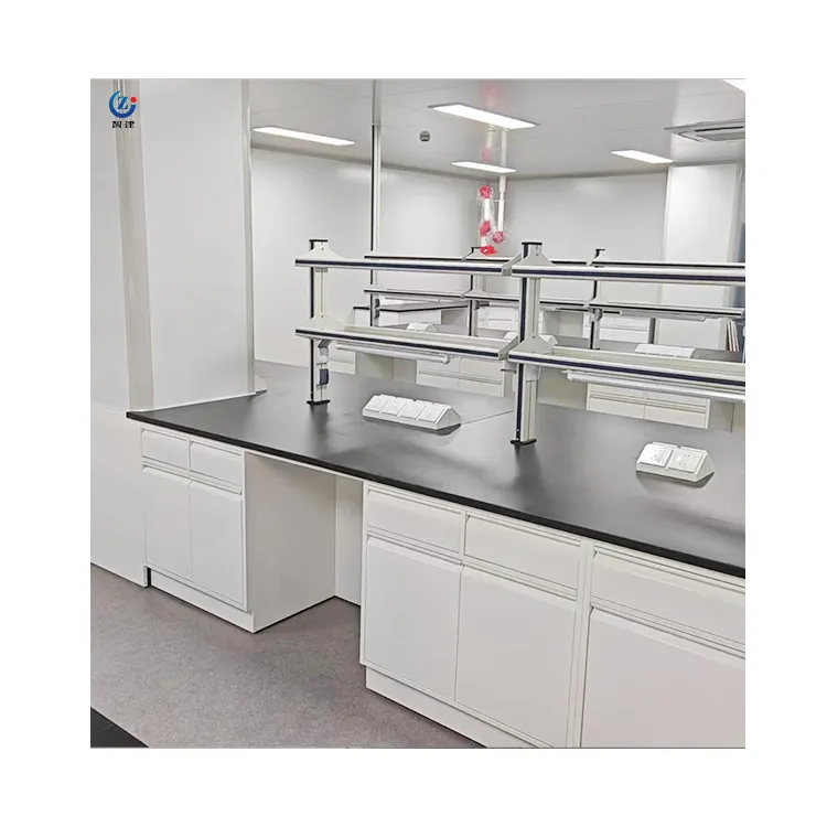 Mueble de laboratorio modular, mesa de lavado para laboratorio químico