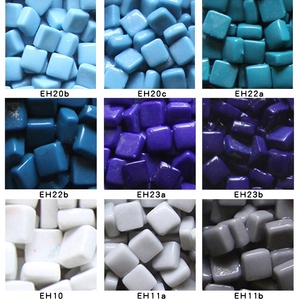 Mosaïque <span class=keywords><strong>en</strong></span> verre recyclé de forme carrée de 1,2 cm x 1,2 cm, mosaïque <span class=keywords><strong>en</strong></span> vrac <span class=keywords><strong>pour</strong></span> bricolage, loisirs créatifs, matériel artisanal - Product Image 6