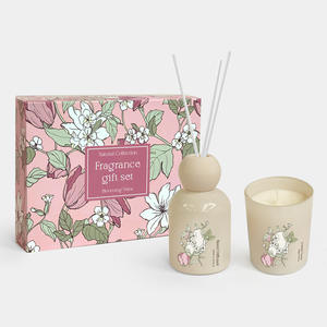 Caja de Regalo de Velas Aromáticas sin Llama Fresh Garden, Regalo de Cumpleaños o Boda para Mujer, Set de Recuerdos Creativos Premium, 60-90 Días - Product Image 5