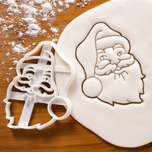 Emporte-pièce en plastique <span class=keywords><strong>Père</strong></span> Noël pour biscuits, fondant, argile, outil <span class=keywords><strong>de</strong></span> découpe <span class=keywords><strong>de</strong></span> biscuits, emporte-pièce pour argile à modeler - Product Image 4
