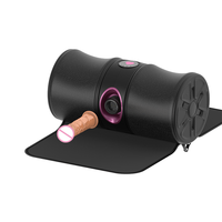 Machine sexuelle vibrante et chauffante automatique améliorée, télécommandée, avec fonction de poussée par rouleaux, pour femmes