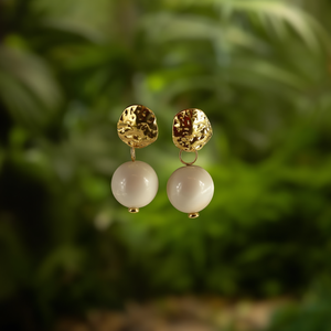 Pendientes de Moda, Acero Inoxidable 316L, Baño de Oro PVD, Sostenibles y Resistentes - Product Image 3