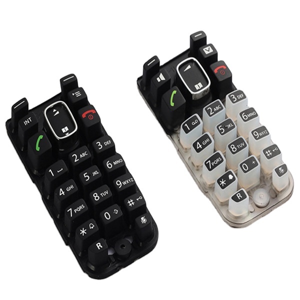 Silicone Rubber Keyboard Prototype CNC Machine Parts for Fabrication Services