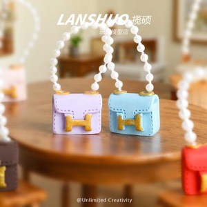 Lanshuo – sac <span class=keywords><strong>de</strong></span> <span class=keywords><strong>poupée</strong></span> miniature en résine 3D, jouet, échelle 1:6, accessoire créatif <span class=keywords><strong>de</strong></span> dessin animé pour poupées <span class=keywords><strong>Barbie</strong></span> <span class=keywords><strong>de</strong></span> 8 à 13 ans - Product Image 2