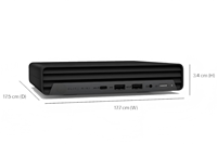 PC de bureau Barebone Tiny Elite Mini 800 G9 12e génération, propre, sans rayures, grade A, testé et fonctionnel