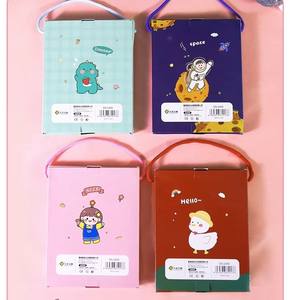 Grosir set peralatan tulis anak-anak, alat tulis kartun hadiah kecil enam set set pensil sekolah dasar - Product Image 5