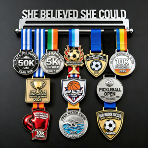 Vente en gros usine, nouvelle conception personnalisée, médailles en métal <span class=keywords><strong>de</strong></span> couleur unie, légères et portables, pour le sport et le <span class=keywords><strong>ping</strong></span>-<span class=keywords><strong>pong</strong></span> - Product Image 1