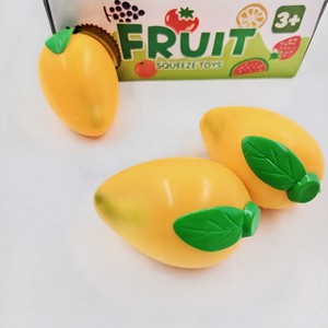 Popular Simulated Mango <b>Squishy</b> Toy Fast Rebound Stress Relief Squeeze Toy - Product Image 2