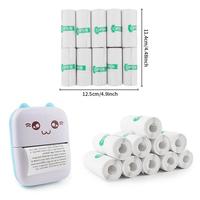Impresora Térmica de Bolsillo para Uso Doméstico, Inalámbrica, Compatible con Android e iOS, Impresora Portátil de Códigos de Barras y Precios, Mini Impresora Térmica, Mini Impresora de Etiquetas