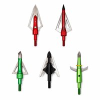 Pointes de flèche et Broadheads sur mesure usinées CNC (tournage et fraisage) pour aluminium, acier inoxydable, laiton, avec grain 90 et 120, pour le tir en plein champ