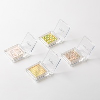 Marque privée Mini Palette d'ombres à paupières Poudre pressée à haute teneur en pigments Surligneur scintillant Mat Shimmer Clear Beauty Makeup
