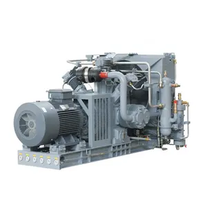 Compressor de ar de biogás 375 cfm 37kW, impulsionador de circulação de segurança, com suporte para secador de ar, com óleo livre