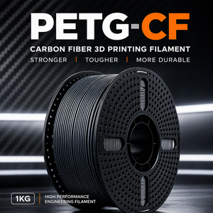Filamento para Impresora 3D Reforzado con Fibra de Carbono PETG-CF, Filamento de Impresión 3D Resistente al Desgaste y de Baja Contracción para Prototipos Industriales - Product Image 1