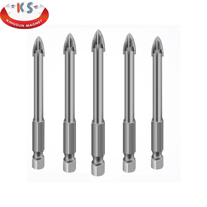 Siêu sắc nét <span class=keywords><strong>Carbide</strong></span> Lời Khuyên Chống trượt tam giác thiết kế <span class=keywords><strong>Carbide</strong></span> Tipped Router Granite Khoan <span class=keywords><strong>Bits</strong></span> cho nề & bê tông - Product Image 1
