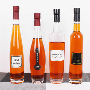 Bouteilles en verre de 375 ml 50 cl avec bouchon en liège pour vodka gin <span class=keywords><strong>rhum</strong></span> whisky tequila - Product Image 6
