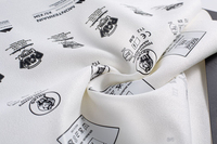 Étiquettes thermocollantes personnalisées sans étiquette, souples et extensibles, pour vêtements de sport, vêtements pour bébés, étiquettes de vêtements