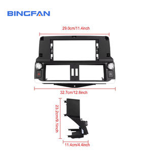 Android 12.3 pollici lettore auto senza fili auto Carplay GPS di navigazione Radio per Toyota Pardo 2010 unità principale 4 + 64GB - Product Image 4