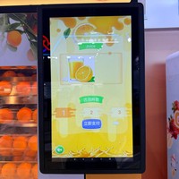 Máquina Expendedora de Jugos de Frutas Comercial de Alta Rentabilidad, Acepta Efectivo, Monedas y Tarjetas de Crédito, Dispensador Automático de Vasos de 12 oz para Centros Comerciales
