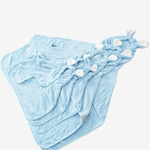 Bonito Albornoz para mascotas para perros pequeños, medianos y grandes, gatos, Toalla de baño absorbente de secado rápido, albornoz para perros - Product Image 5
