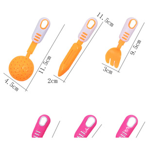 Cook King Kitchen Toys <b>Set</b> Plastic Pretend Play Cooking <b>Tools</b> For <b>Kids</b> Ages 2 4 Years Unisex - Product Image 5