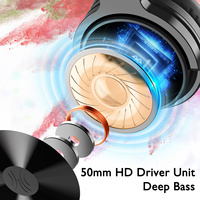 OneOdio Pro M BT 5.2 Casque sans fil Casque de jeu Gamer Extension Mic PC Phone PS4 X box One Skype Calling Earphones