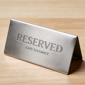 ขาตั้งโต๊ะสแตนเลสได้รับการรับรองมาตรฐาน ISO9001 - ผลิตด้วยกระบวนการตัดลวดด้วยความแม่นยำสูงและขึ้นรูปด้วยเครื่อง CNC ดีไซน์เพรียวบาง เหมาะสำหรับร้านกาแฟและร้านอาหารระดับพรีเมียม - Product Image 1