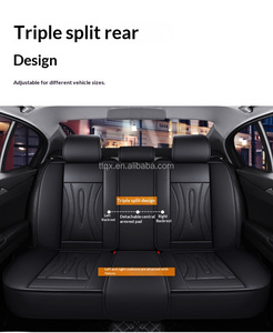 <span class=keywords><strong>Coprisedili</strong></span> Auto in Pelle Rossa Universali per 5 Posti, Adatti a <span class=keywords><strong>BMW</strong></span> Serie 3, Serie 5, <span class=keywords><strong>X1</strong></span>, X3, X5, Stile Sportivo, Set Completo, Morbidi al Tatto e Confortevoli - Product Image 6