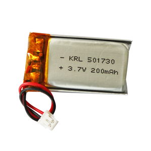 Kostenlose Probe KRL 501730 200mAh 3,7V Lithium-Akku für elektronische Regaletiketten, ultradünn, 500 Ladezyklen, wiederaufladbarer Fabrikakku - Product Image 1
