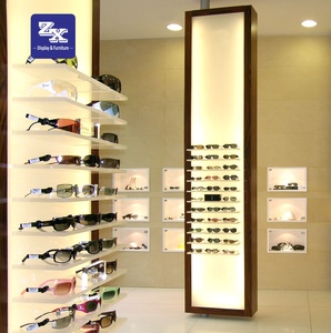 Optician cửa hàng phụ kiện Eyewear hiển thị đứng với LED Eyewear hiển thị tủ Eyewear cửa hàng hiển thị - Product Image 1
