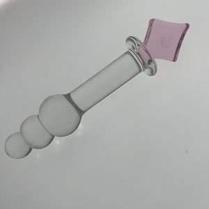 女性と男性のための滑らかなガラスアナルセックス玩具デュアルユースGスポット前立腺マッサージ器 - Product Image 6