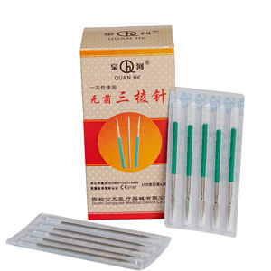 Akupunktur jarum tiga bermata untuk jarum prisma darah tanpa rasa sakit - Product Image 6