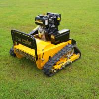 Mesin Pemotong Rumput Robot Mini Profesional Tahan Lama untuk Perawatan Rumput, Efisiensi Tinggi, dengan Sikat Putar