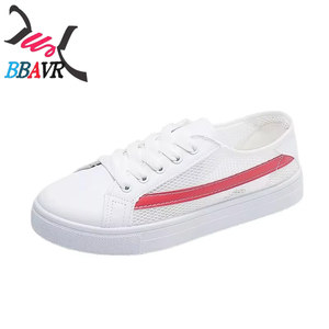 Zapatos Deportivos Blancos para Mujer, Estilo Casual, Transpirables, para Estudiantes, de PVC y Microfibra, Ligeros y Modernos, con Malla, Novedad 2021 - Product Image 2