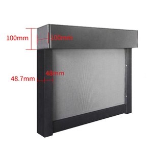 Custom Motorized Outdoor Roller <strong>Blinds</strong> Electronic Window <strong>Shades</strong> Balcony Curtains <strong>Shutters</strong> with Zip Track Screen - Product Image 6