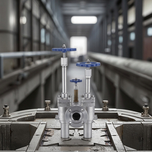 Collecteur de remplissage fiable pour l'industrie avec raccord femelle pour azote liquide, oxygène et argon - Product Image 3
