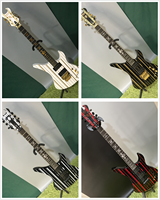 Sche.ter Syn.ster Custom Gloss Black Electric Guitar Mahogany Maple Neck Rosewood Fretboard Silver Pinstripes Foam Case-Fast