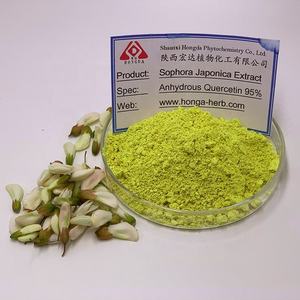 Hongda fabbrica naturale Sophora Japonica estratto 98% <span class=keywords><strong>quercetina</strong></span> 95% <span class=keywords><strong>quercetina</strong></span> in polvere - Product Image 3