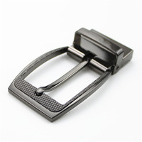 Boucle de ceinture réversible en alliage de zinc de haute qualité personnalisée de 35 mm pour hommes