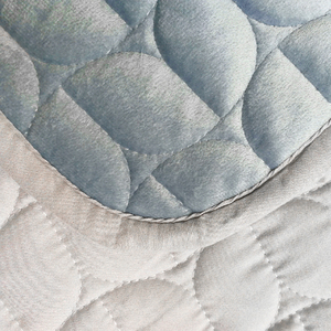 Reliable Quality king Size Embroidery <strong>Velvet</strong> Bed Bedspread <strong>Quilt</strong> Cover Set Cheap - Product Image 2