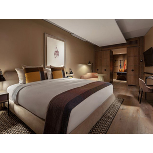 Foshan производитель, индивидуальная гостиничная мебель, современная мебель, 4-звездочная стандартная Мебель, набор для спальни - Product Image 6