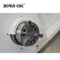 Tour CNC à lit incliné multifonction haute puissance BORUI BR25HDY avec axe Y intégré pour le traitement complet des pièces pour le tournage des métaux