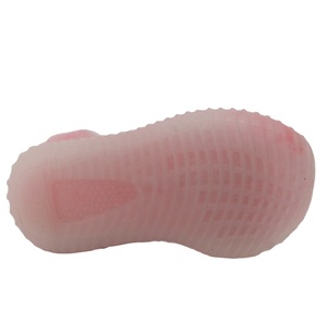 Del bambino Delle Ragazze <span class=keywords><strong>Rosa</strong></span> Calzino Scarpe Morbida Suola in TPR Gowalk Prewalker Scarpe Basse - Product Image 6