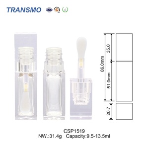 Empty 9.5-13.5ml Lip Gloss Tubes Lipgloss Tube Container with Custom Logo, Lip Oil Containers - Product Image 2