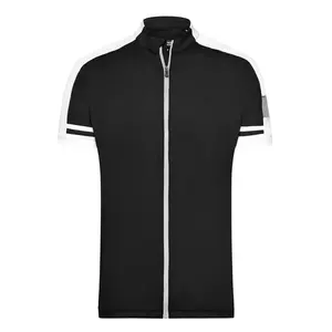 Maillot de vélo pour homme, vêtements de sport à fermeture éclair intégrale, modèle 30246_JN454, fabriqué en Chine - Product Image 4