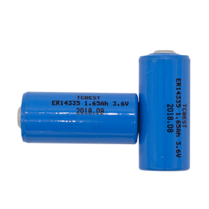 Baterai Lithium LiMn2O4 Solid State 3.6v 2/3AA ER14335 1600mah Non Rechargeable, Energi Tinggi 1000 Siklus untuk Peralatan Listrik - Product Image 3
