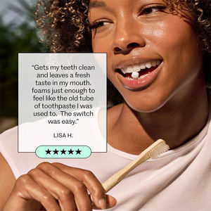 Tabletas de Pasta <span class=keywords><strong>Dental</strong></span> Masticables Sólidas Blanqueadoras, Reparadoras del Esmalte, Orgánicas y Naturales para el Cuidado Bucal, Reducen la Sensibilidad <span class=keywords><strong>Dental</strong></span>, <span class=keywords><strong>Precio</strong></span> de Fábrica - Product Image 2