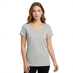 T-shirt décontracté athlétique pour femmes et adolescentes, crop top à sequins et strass, logo personnalisé, manches courtes, coton Pima, écologique, séchage rapide - Product Image 1