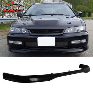 เหมาะสำหรับ Honda Accord ปี 1996-1997 รุ่น Type R/TR สไตล์ลิ้นกันชนหน้า สีดำดิบ - Product Image 1