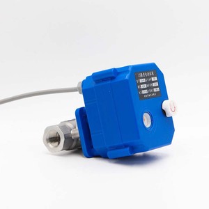 Vanne à boisseau sphérique électrique miniature DN10 en acier inoxydable, actionneur manuel/électrique intégré 5V/12V/24V/220V pour eau, gaz, huile, OEM - Product Image 2